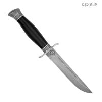  Нож Финка-2 ВДВ с серебром, ZDI-1016, кожаные ножны Артикул: 36599