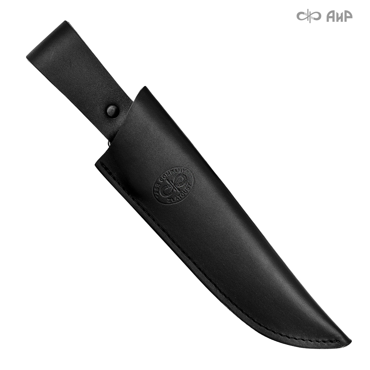 Ножны кожаные для ножа Клычок-2 (черные) - Компания «АиР»