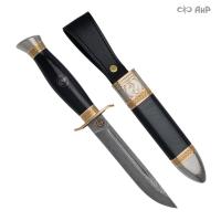  Нож Финка-2 Морская пехота с золотом, ZDI-1016, скрим, комбинированные ножны Артикул: 38071