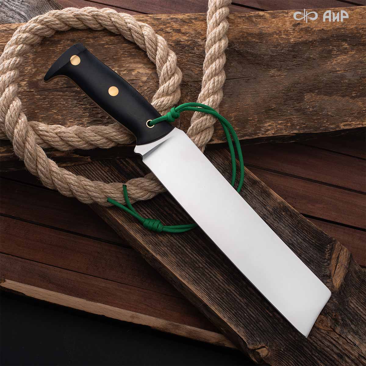 Уралмаш тесак (текстолит, паракорд с темлячным узлом, кастомная заточка) - Компания «АиР»