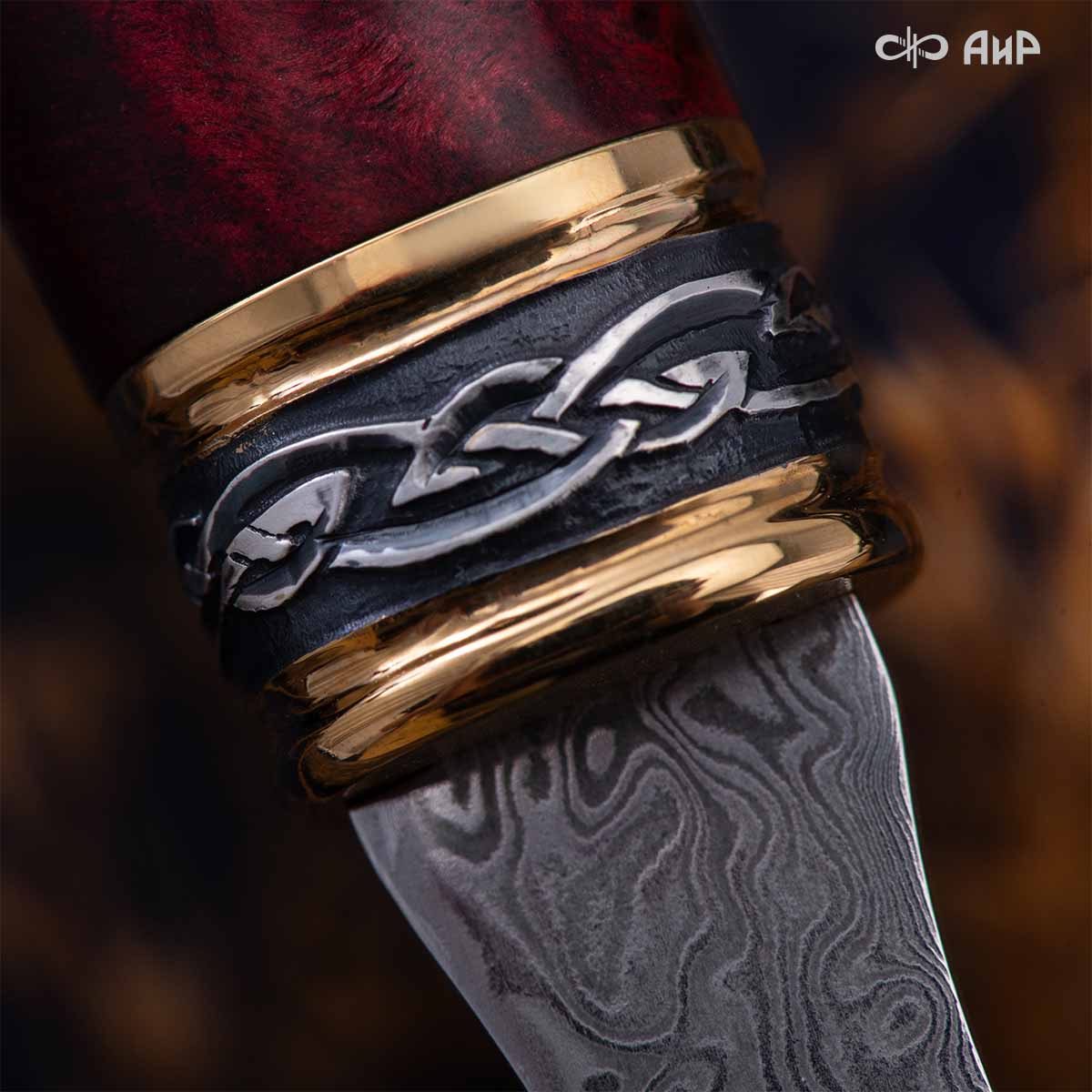  Гарнитур охотничий Царская охота, с хиршфангером, Артикул: 39191 - Компания «АиР»