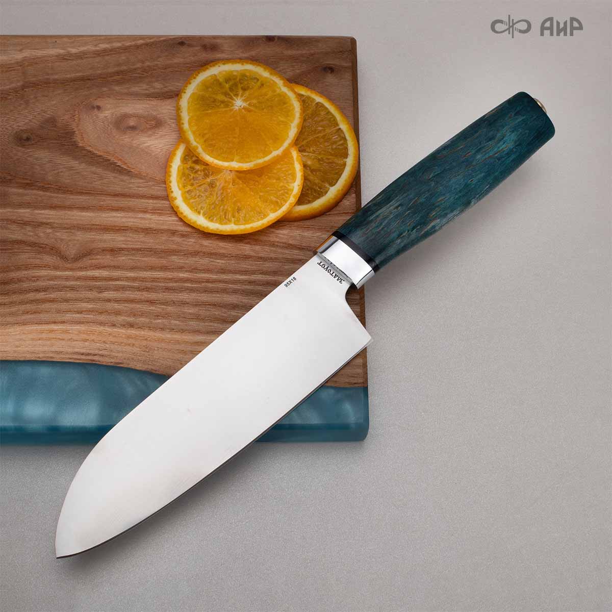 Сантоку (стабилизированная карельская береза лазурная) - Компания «АиР»