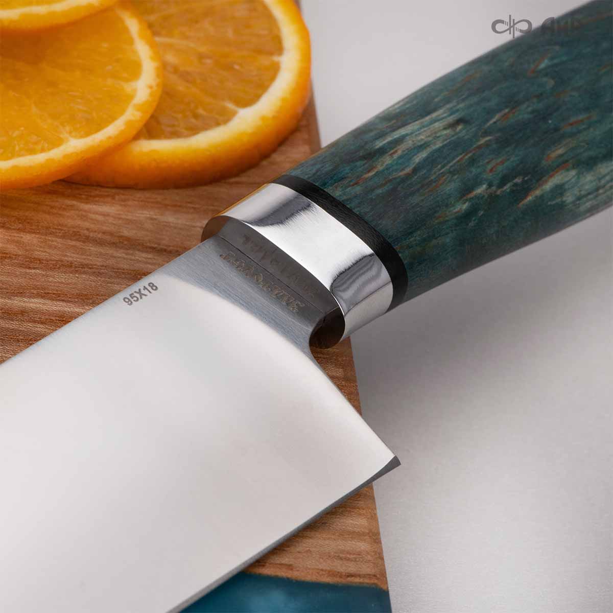 Сантоку (стабилизированная карельская береза лазурная) - Компания «АиР»