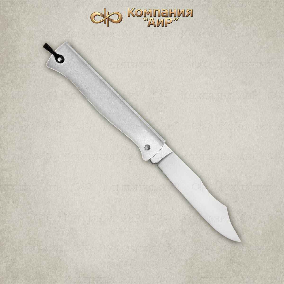 Нож складной Дук-дук (DOUK-DOUK) большой хром, нерж. сталь, Франция - Компания «АиР»