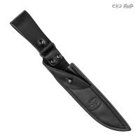 Ножны кожаные для ножа Финка-2 (черные)