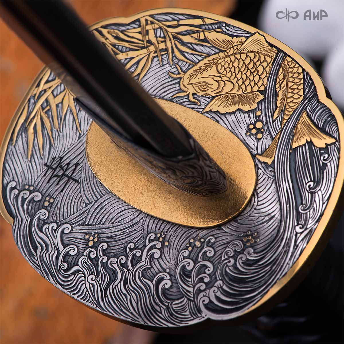 Вакидзаси Золотые карпы, Артикул: 39120 - Компания «АиР»