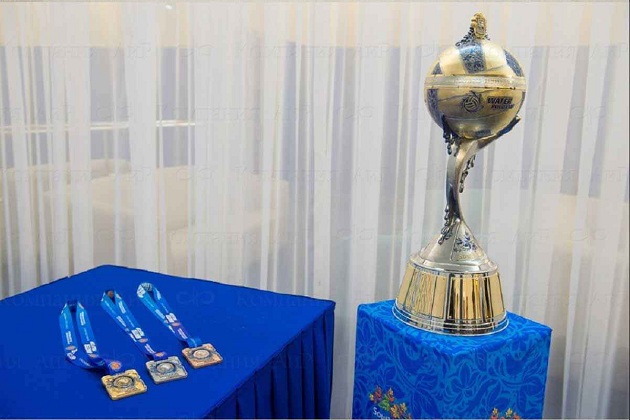 Награды для Международного Кубка губернатора Челябинской области по водному поло - Проекты компании «АиР»