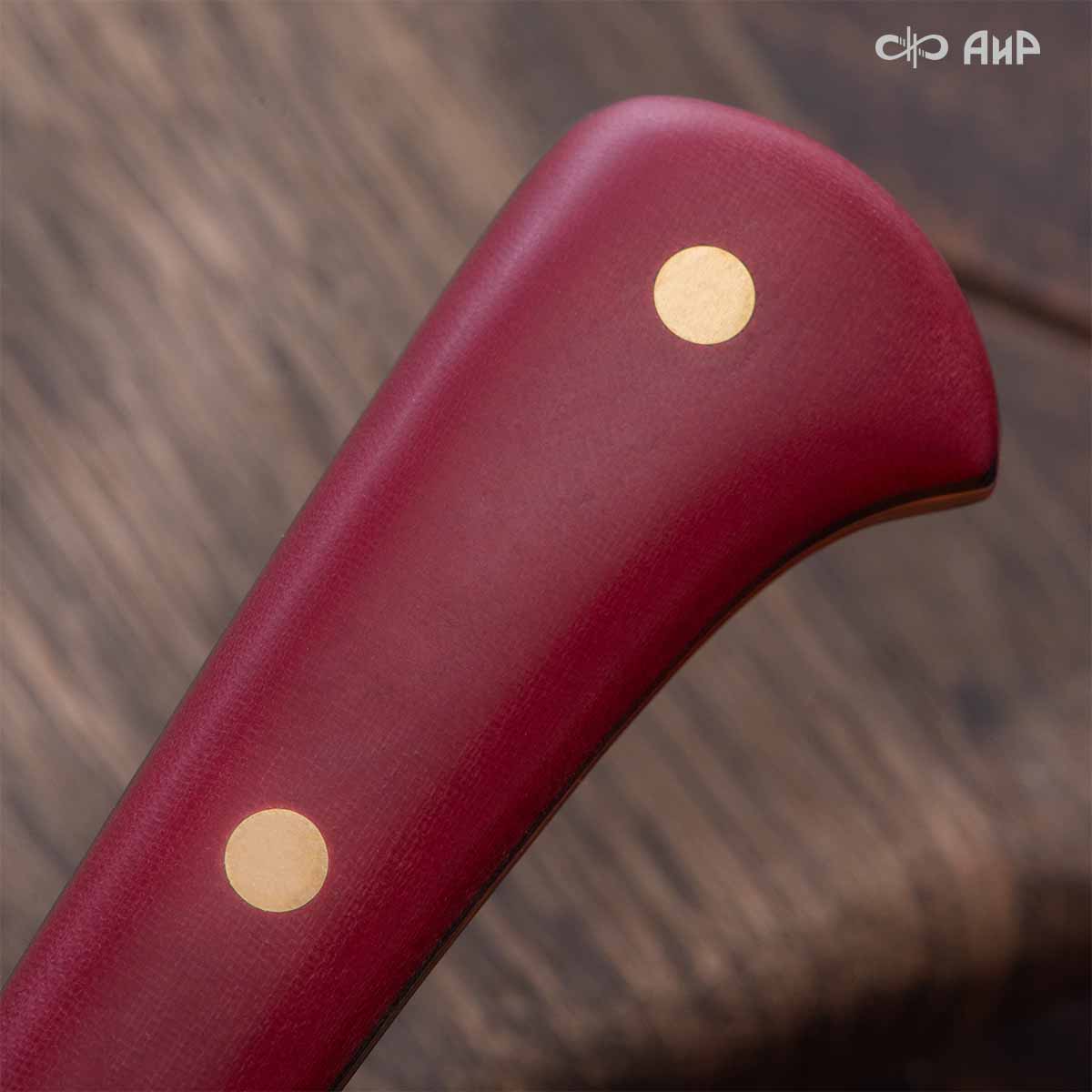 Пчак ЦМ (микарта вишневая с черной подложкой) - Компания «АиР»