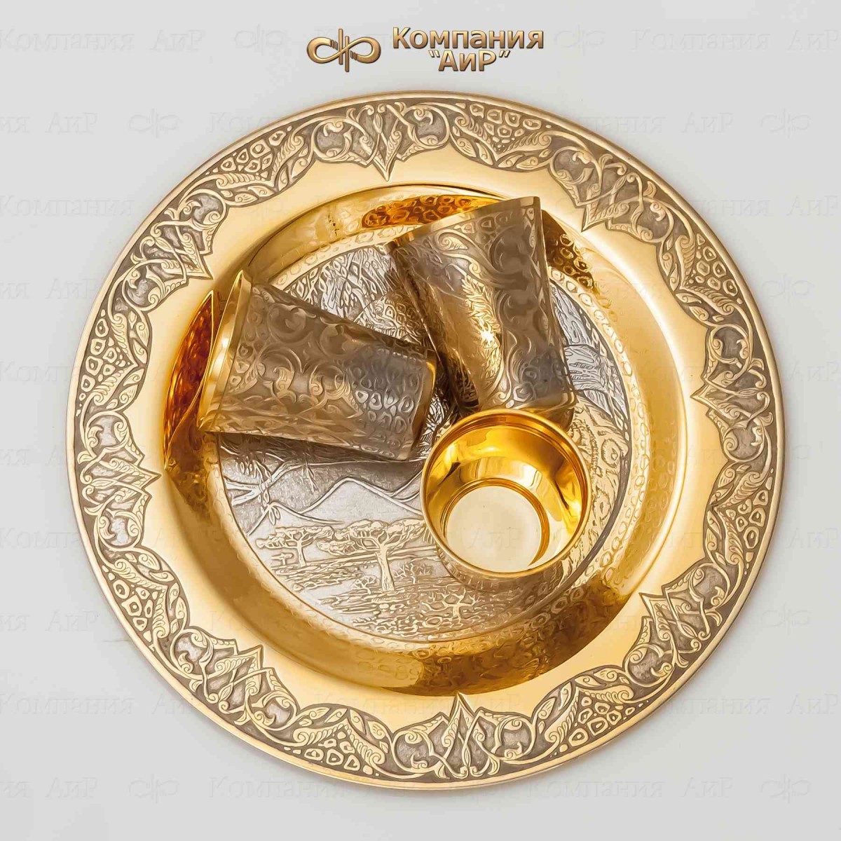 Набор водочный Земля леопардов, Артикул: 37246 - Компания «АиР»