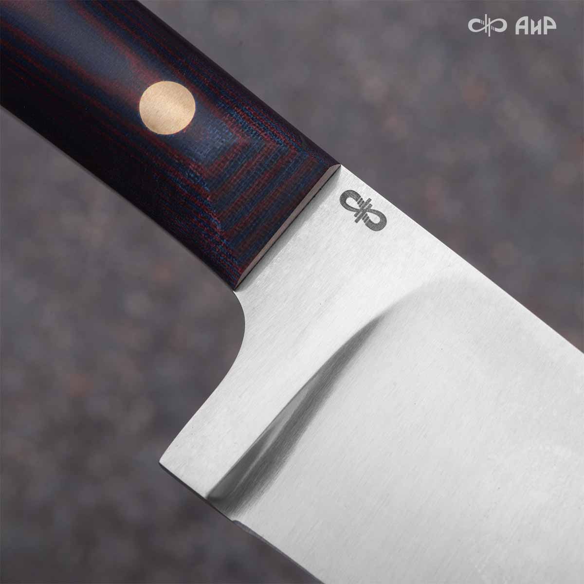 Пчак ЦМ (микарта сине-красная, клиновая срезка) - Компания «АиР»