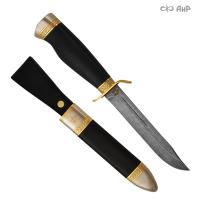  Нож Штрафбат с золотом, ZDI-1016, комбинированные ножны Артикул: 38220