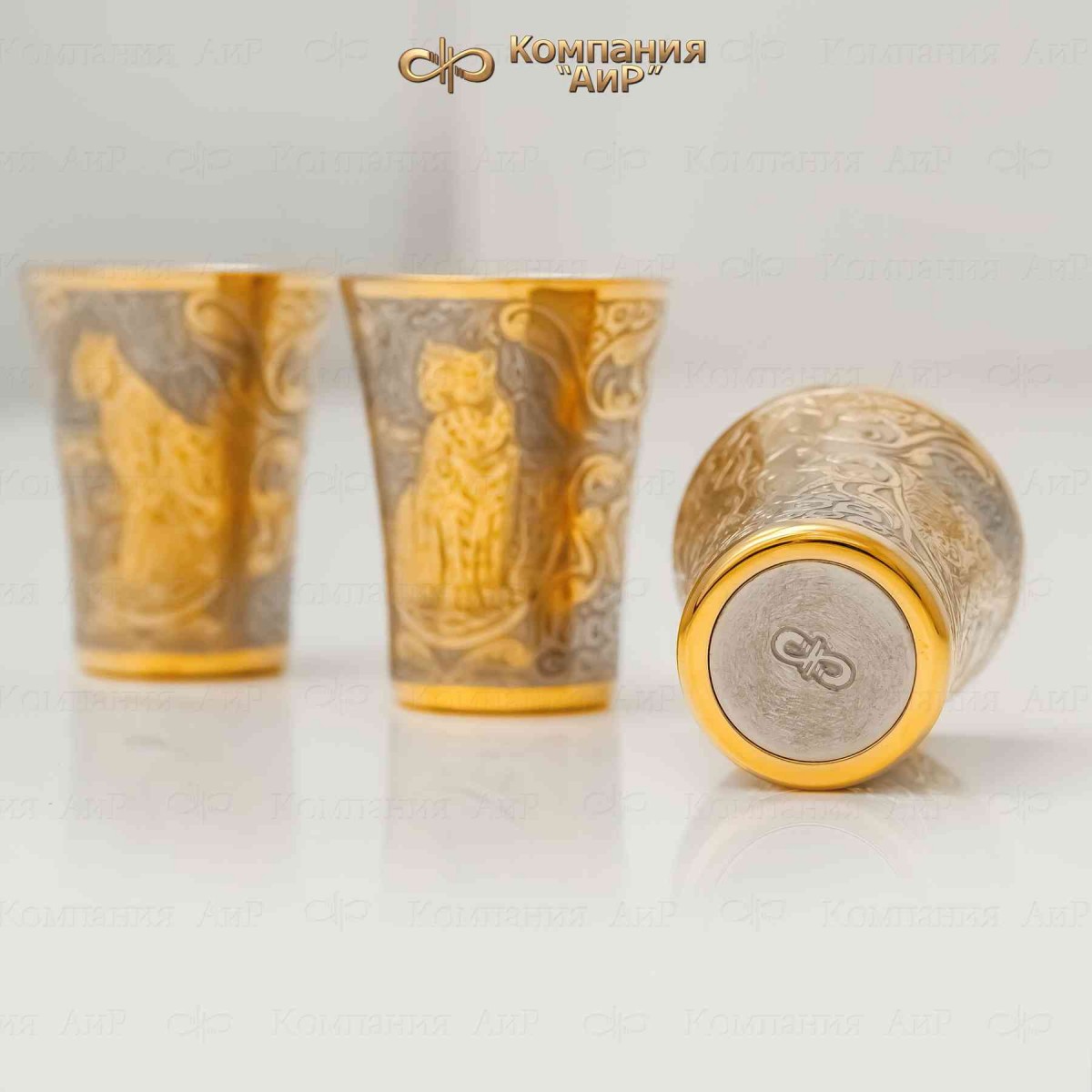 Набор водочный Земля леопардов, Артикул: 37246 - Компания «АиР»