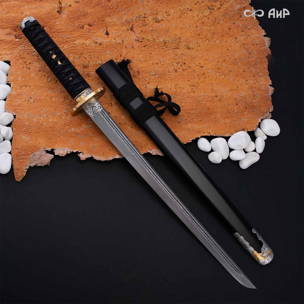 Вакидзаси Золотые карпы, Артикул: 39120 - Компания «АиР»