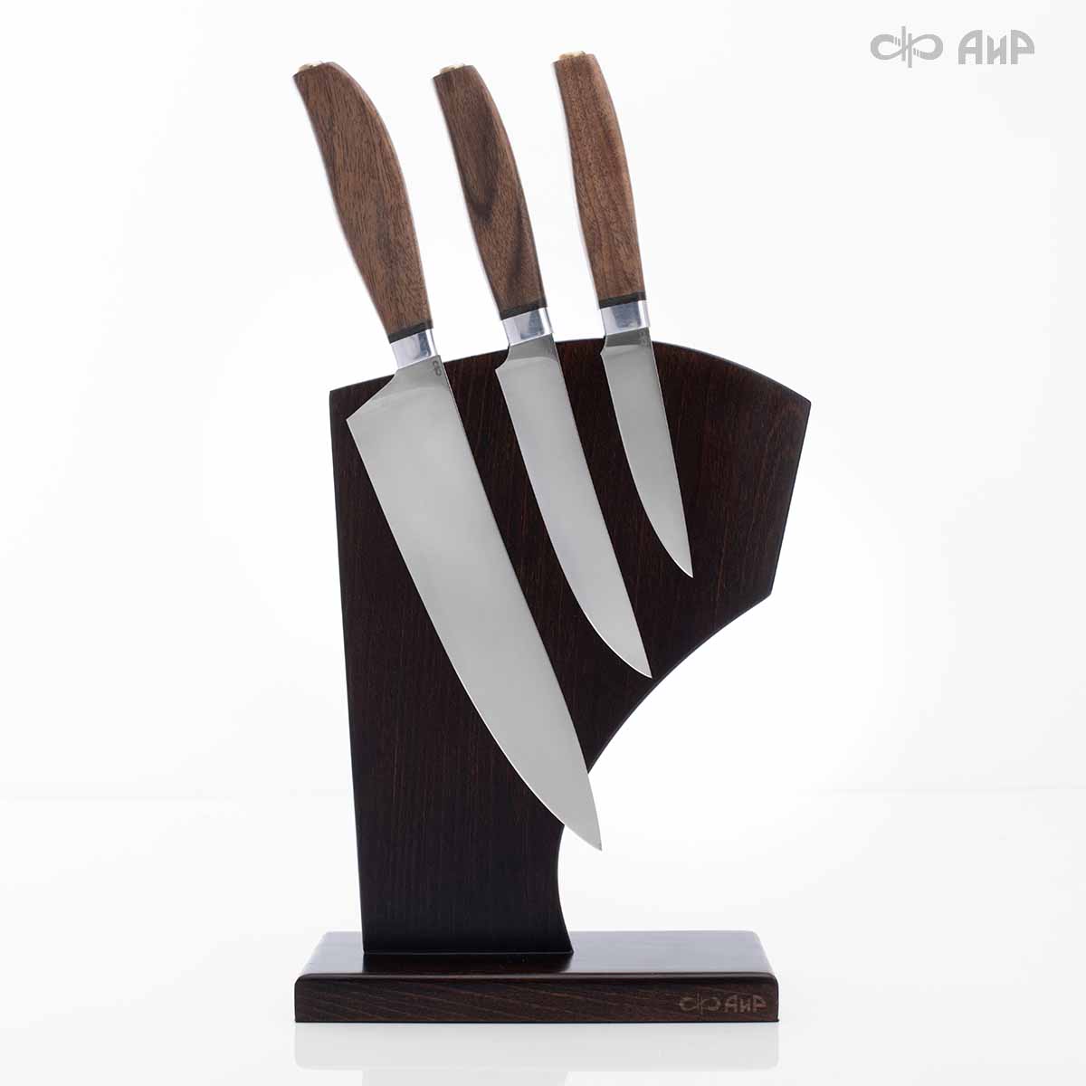 Магнитный держатель для ножей Парус (бук) - Компания «АиР»