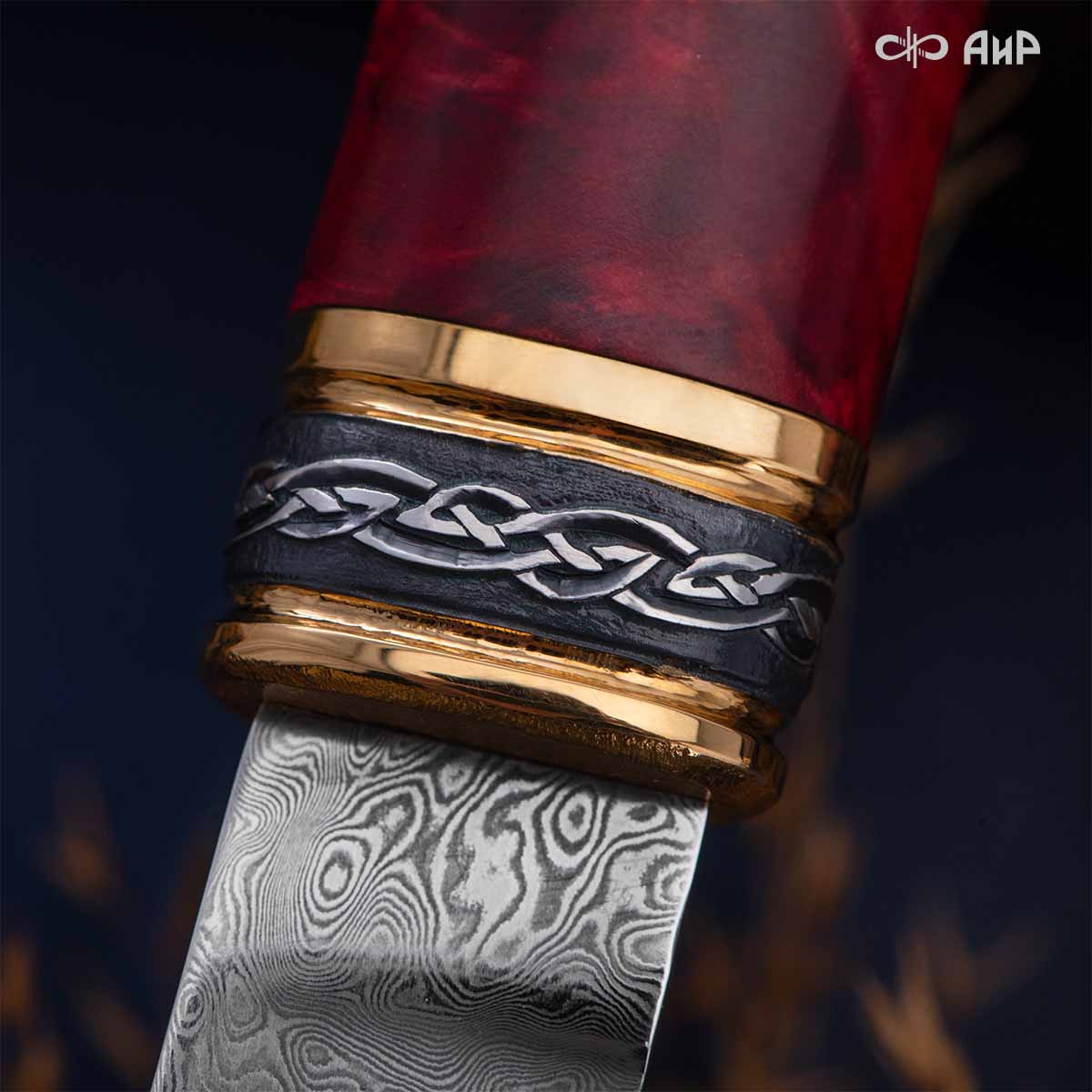  Гарнитур охотничий Царская охота, с хиршфангером, Артикул: 39191 - Компания «АиР»