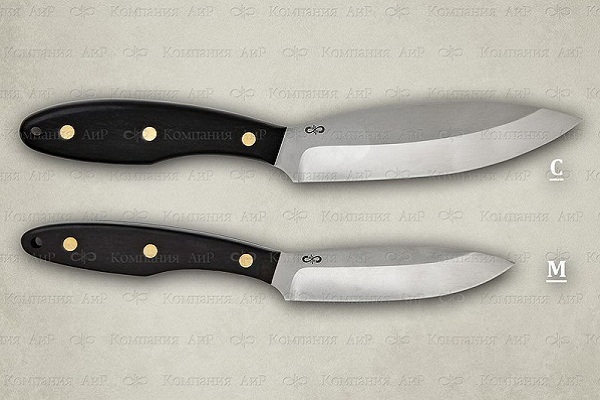 Новые серийные ножи хозяйственно-бытового назначения: Эш (Русский), Траппер С, Траппер М. - Промышленное клинковое производство. Компания «АиР»