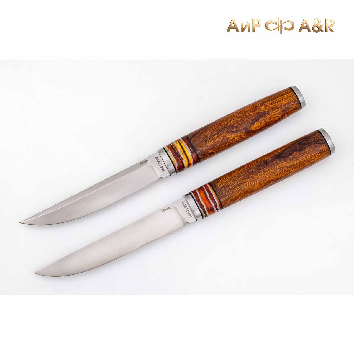 Финка-5 (железное дерево, стаб.зуб мамонта, фибра, нерж.) - Компания «АиР»