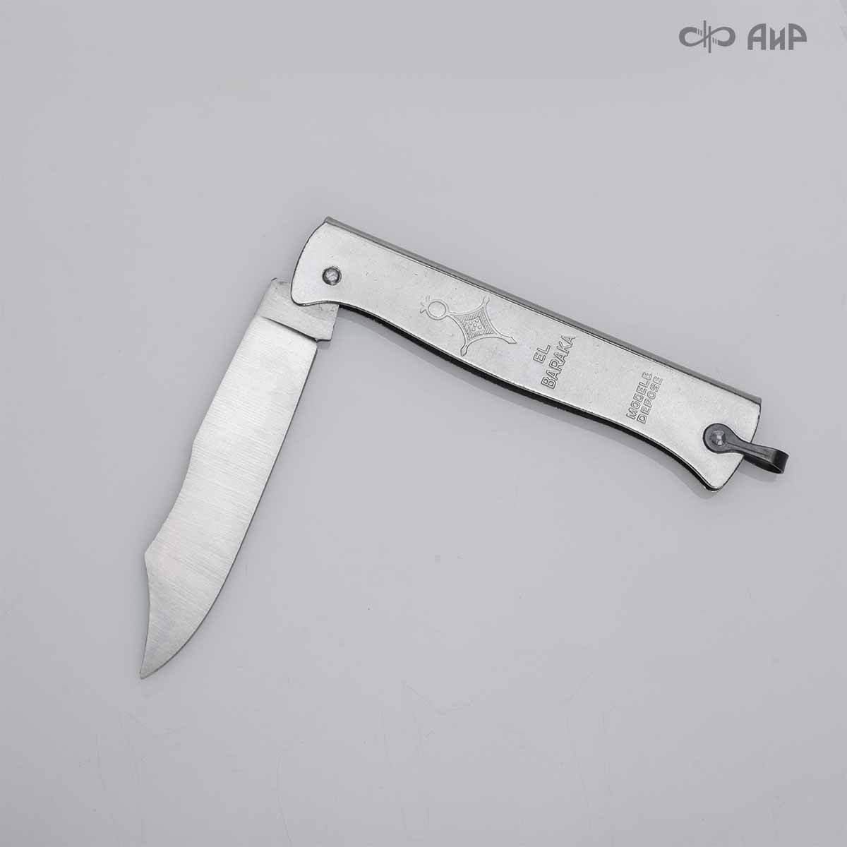 Нож складной Эль Барака (Douk-Douk) большой, хром, углеродистая сталь, Франция - Компания «АиР»