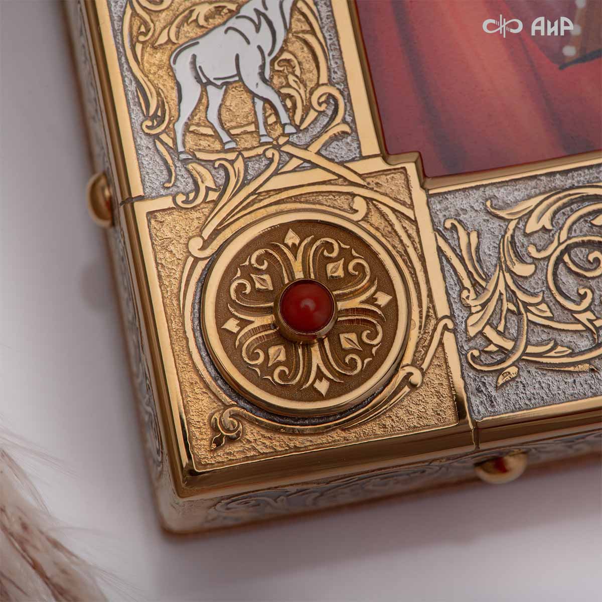  Икона в окладе Святой Мученик Трифон, Артикул: 39140 - Компания «АиР»