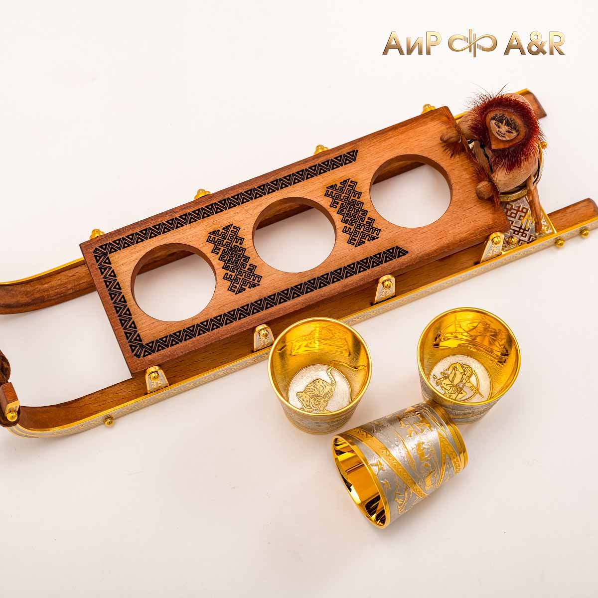 Набор водочный Наш Север, Артикул: 36753 - Компания «АиР»