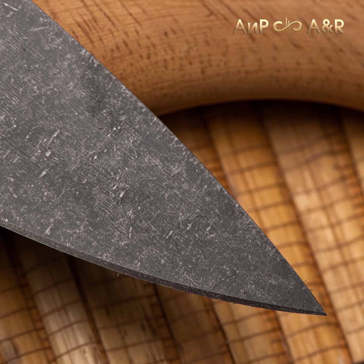 Поварской ЦМ (текстолит, мокуме гане, мозаичные пины, стоунвош, гравировка) - Компания «АиР»