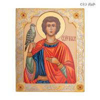  Икона в окладе Святой Мученик Трифон, Артикул: 39138