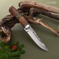 Лиса (наборная: стабилизированная карельская береза натуральная, зеленая, фибра черная) - Компания «АиР»