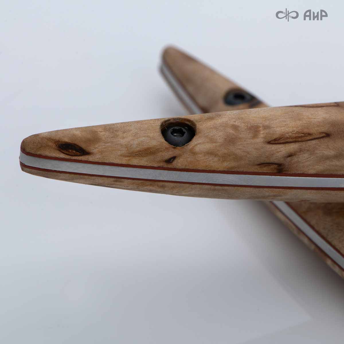 Набор стейковых ножей ЦМ (карельская береза, фибра) - Компания «АиР»