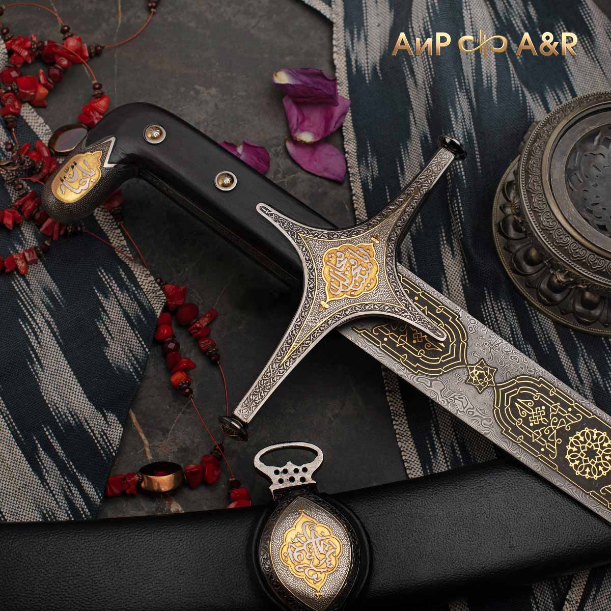 Сабля авторская Зульфикар, Артикул: 37235 - Компания «АиР»