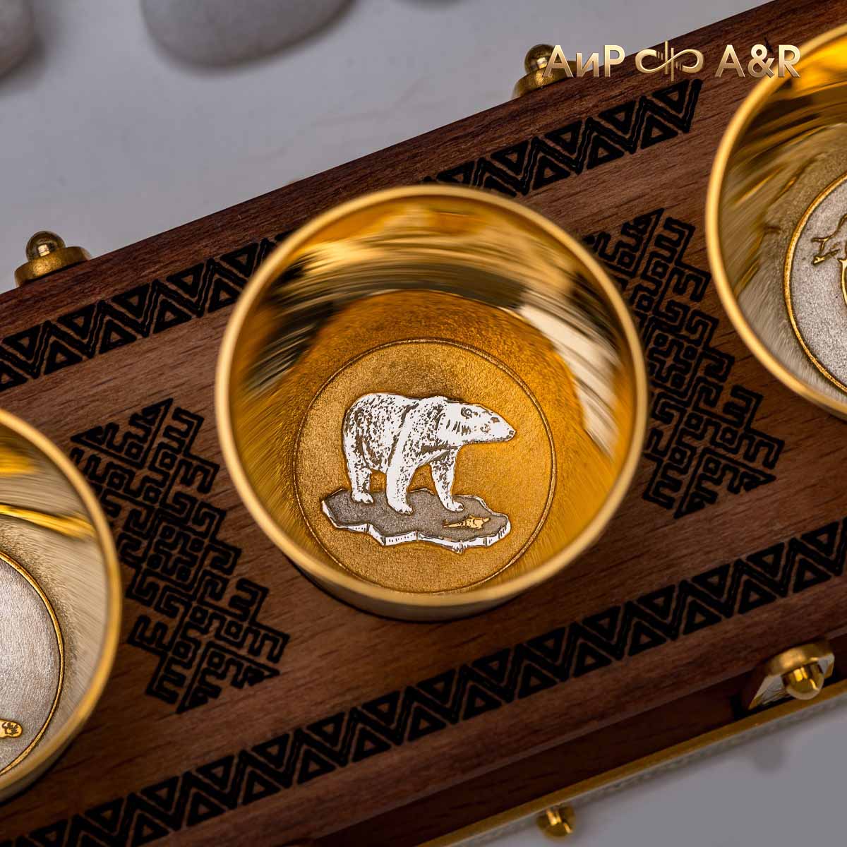 Набор водочный Наш Север, Артикул: 36753 - Компания «АиР»