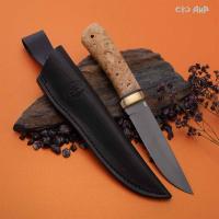 Лиса (стабилизированный кап клена натуральный, латунь, латунная втулка, сэндвейв) - Компания «АиР»