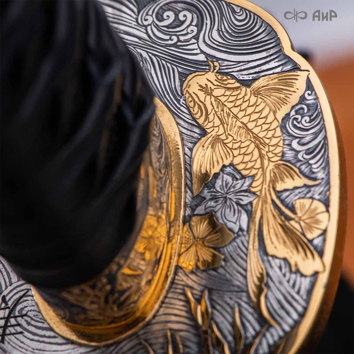 Вакидзаси Золотые карпы, Артикул: 39120 - Компания «АиР»