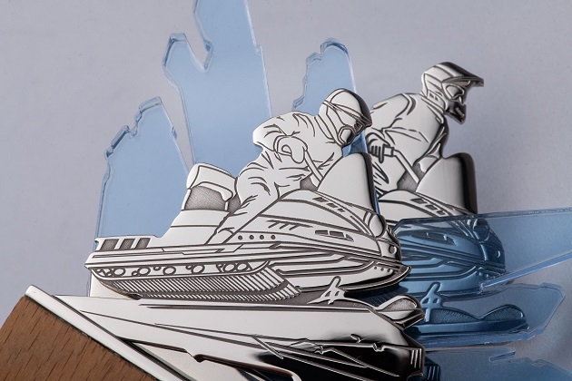 Мастера «АиР» изготовили награды для победителей гонок на снегоходах «Буран-День» в столице Ненецкого автономного округа. - Промышленное клинковое производство. Компания «АиР»