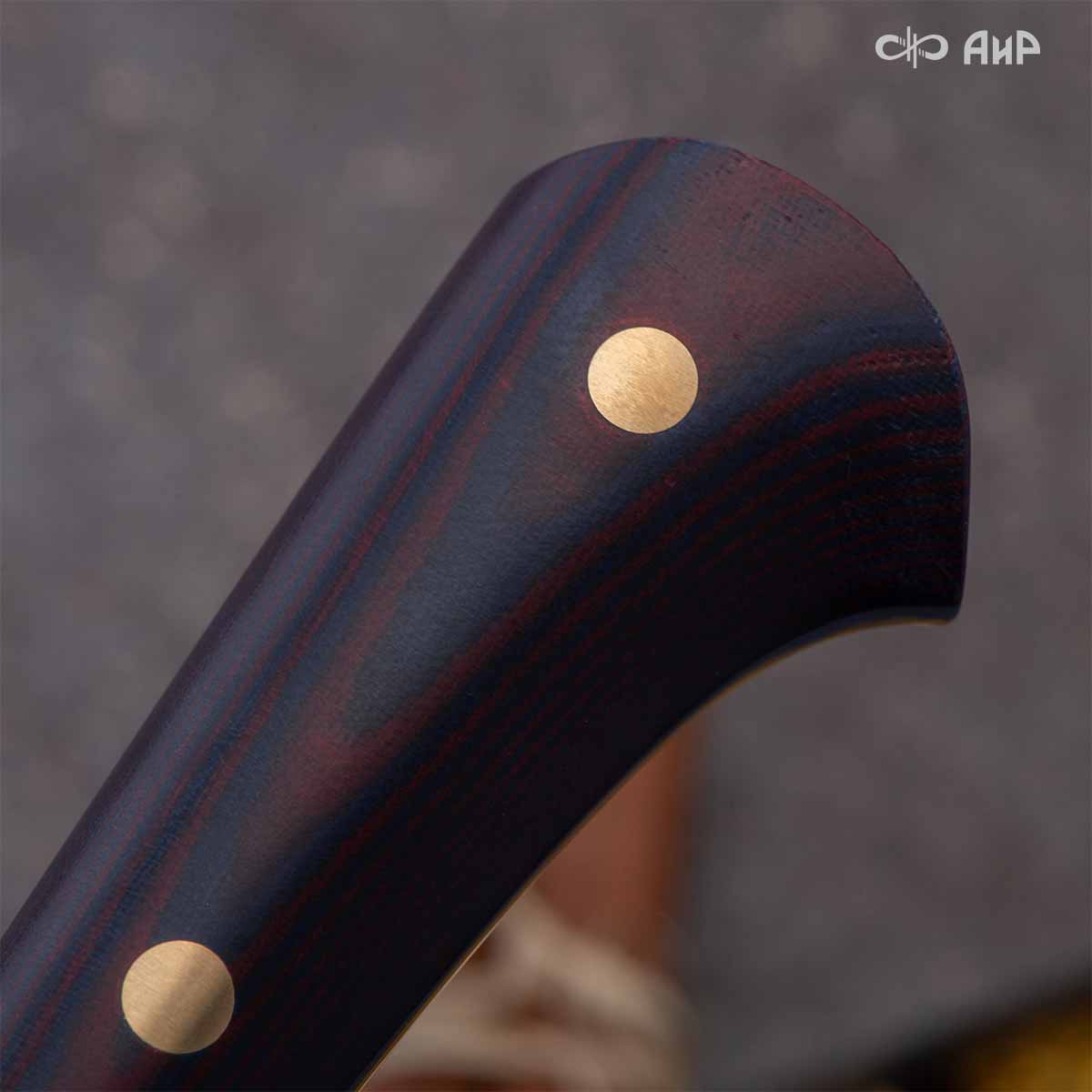 Пчак ЦМ (микарта сине-красная, клиновая срезка) - Компания «АиР»