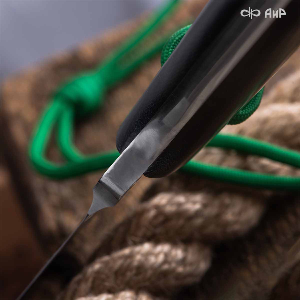 Уралмаш тесак (текстолит, паракорд с темлячным узлом, кастомная заточка) - Компания «АиР»