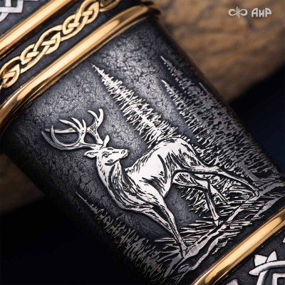  Гарнитур охотничий Царская охота, с хиршфангером, Артикул: 39191 - Компания «АиР»