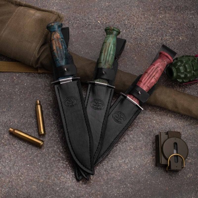 НР-43 Вишня (стабилизированная карельская береза красная, зеленая, лазурная) - Компания «АиР»