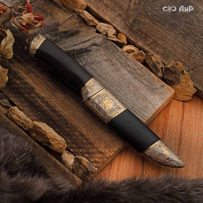 Набор с ножом Русская рыбалка и охота, Артикул: 37532 - Компания «АиР»
