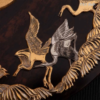 Шкатулка из обсидиана Журавли, Артикул: 38924 - Компания «АиР»