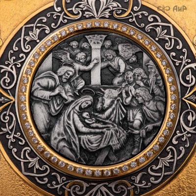 Святое Евангелие в окладе, Артикул: 38995 - Компания «АиР»