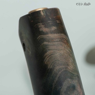 Турист (стабилизированный березовый кап) дамасская сталь ZDI-1016, узор дикий - Компания «АиР»