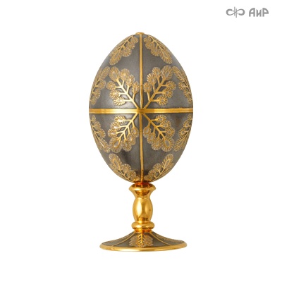 Яйцо сувенирное Цветущая сосна с лавандовыми фианитами, Артикул: 35738   - Компания «АиР»