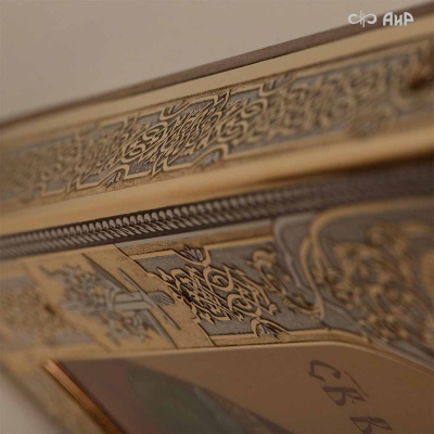  Икона в окладе Святой великомученик Георгий Победоносец, Артикул: 39177 - Компания «АиР»