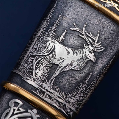  Гарнитур охотничий Царская охота, с хиршфангером, Артикул: 39191 - Компания «АиР»