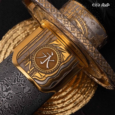 Рожок для обуви Мусуби, дамасская сталь ZDI-1016, Артикул: 38605 - Компания «АиР»