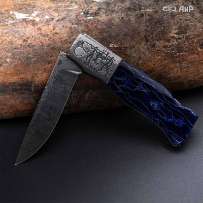 Нож Ледниковый период (складной), Артикул: 38452 - Компания «АиР»