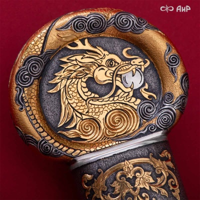 Меч корейский Божественный дракон с жемчужиной, Артикул: 39107 - Компания «АиР»