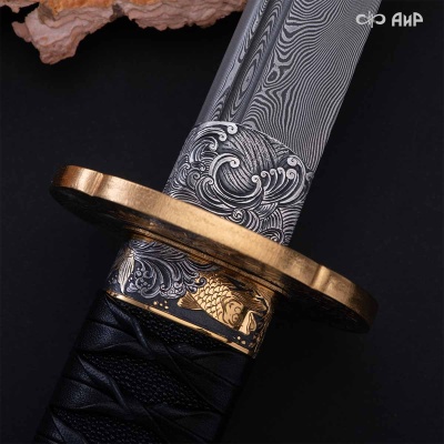 Вакидзаси Золотые карпы, Артикул: 39120 - Компания «АиР»