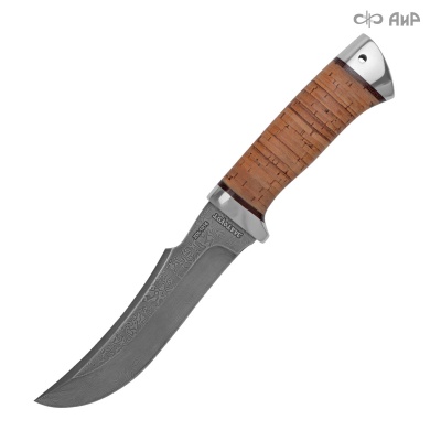 Клык (береста) дамасская сталь ZDI-1016 - Компания «АиР»