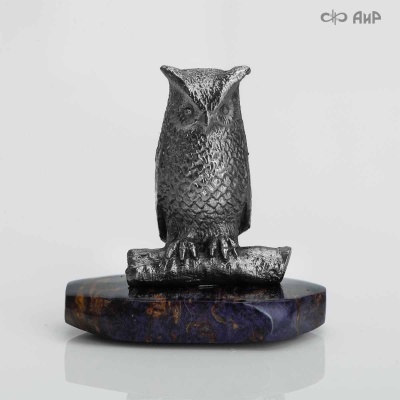 Сувенир Сова на подставке, Артикул: AF0000023964 - Компания «АиР»